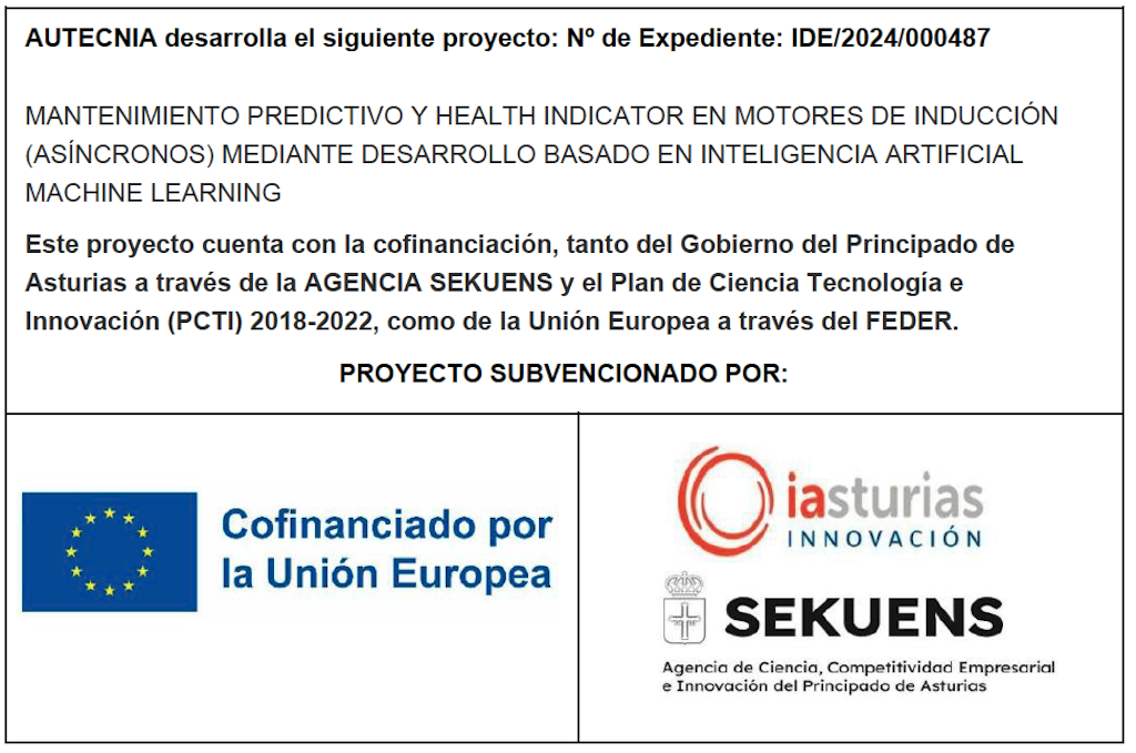 Proyecto cofinanciado por el Gobierno del Principado de Asturias a través de la AGENCIA SEKUENS y el Plan de Ciencia Tecnología e Innovación (PCTI) 2018-2022, y de la Unión Europea a través del FEDER.