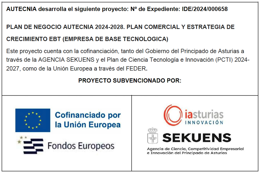 Plan de Negocio Autecnia 2024-2028. Plan Comercial y Estrategia de
crecimiento EBT (Empresa de Base Tecnológica)